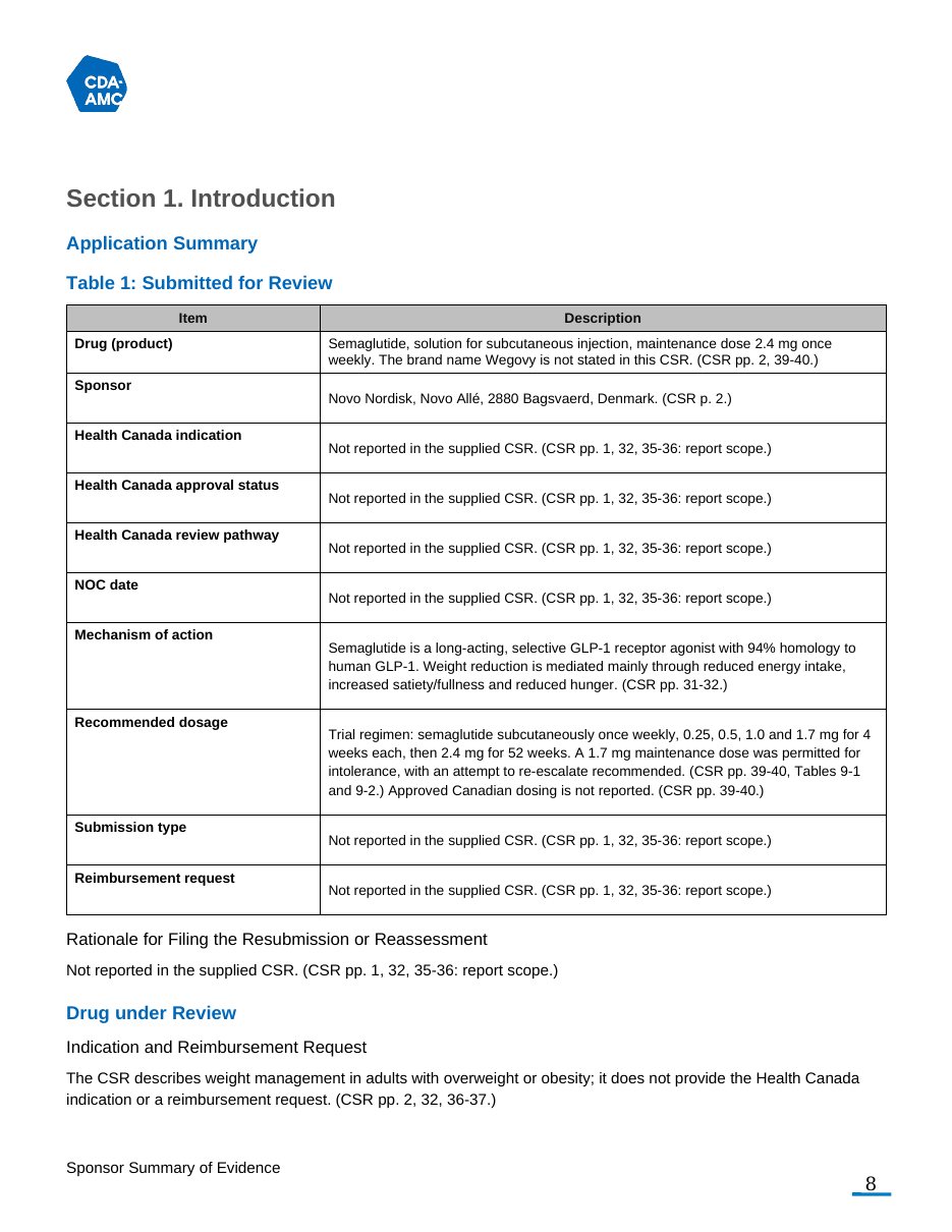 ChatGPT's filled Table 1 with answers and typed page references